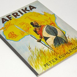 Africa German Cigarette Card Album w/72 tobacco cards african culture people +++