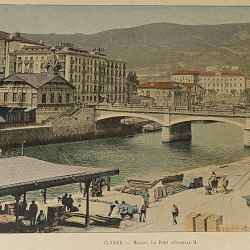 Spain 1890 color photo Book Bilbao Barcelona Portugalete San Sebastian