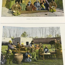 Caucasus 1890s color photos Book Bukhara Kabardino Mingrelia Georgia