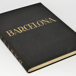 Barcelona 1920s Photo Book w/220+ gravures + Map - Rambla Marina Spain