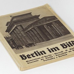 Berlin 1936 w/44 photos German Photo Book 1930s Reichssportfeld