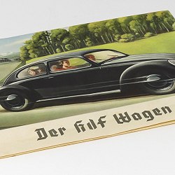 Kdf Wagen 1939 Sales Brochure VW Beetle Split Window German Volkswagen