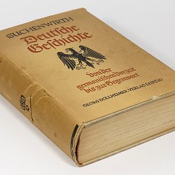 Huge Old Book 1930s German History Teutons-Hindenburg-Prussia Hitler