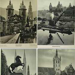 Germany 1930s Book w/256 photos Heidelberg Nurnberg Danzig Dresden +++