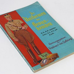 German Uniform Book 1930s Braunhemden SA SS HJ BDM visor caps pennants pins flag