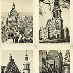 Dresden 1920s Photo Book w/96 gravure photos Lady's Church Zwinger Saxony Elbe