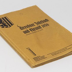 Dresden Year Book 1936 Saxony Germany 1930's Third Reich Art Music
