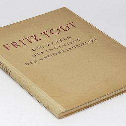 Fritz Todt - German Book 1943 /w150 photos Reichsautobahn Architecture