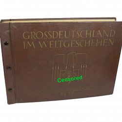 Big Nazi Photo Album 1939 w/364 photos Greater Germany World Affairs