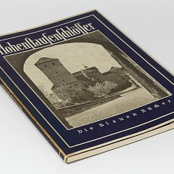 Hohenstaufen Castles Ruins 1930s Book w/100 architecture photos German