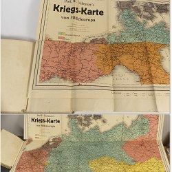 WW1 Map Collection 1918 Russia France Arabia Turkey Italy Egypt Persia