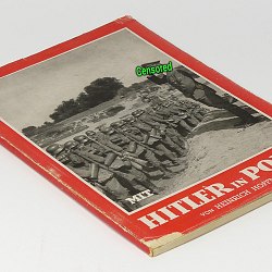 Adolf Hitler in Poland 1939 WW2 Book w/111 photos by Heinrich Hoffmann
