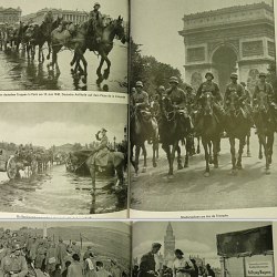 Adolf Hitler in France WW2 Photo Book w/195 Heinrich Hoffmann pics