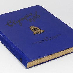 German Winter Olympics Olympiad 1936 Olympia Book w/175 photo Garmisch