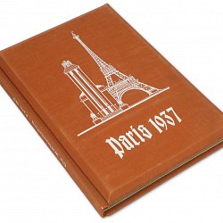 German Stereo View Raumbild BOOK w/100 3D photos of Paris Expo 1937 in France