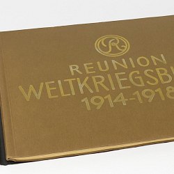 WWI German Cigarette Card Album Reunion The World War 1914-1918 Tanks