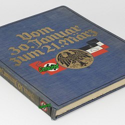 German Book Third Reich Uprising 1933 Hitler Germany w/120p Hindenburg